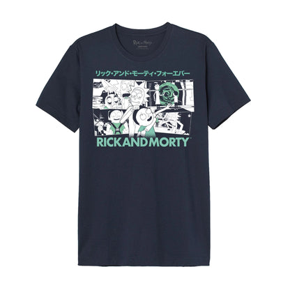 T-shirt Rick et Morty - Comics Party - Legend Stuff - Rick et Morty - T-shirt
