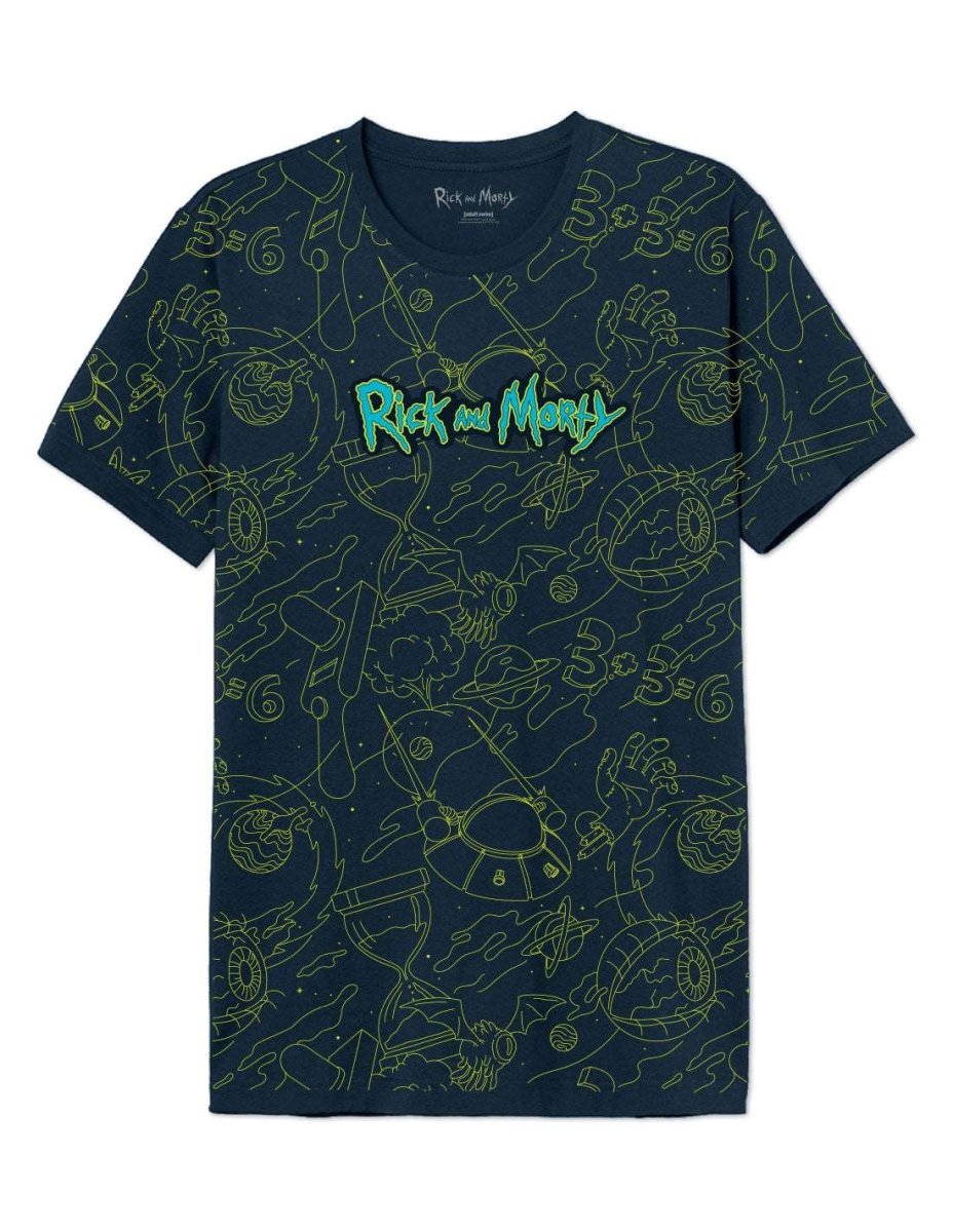 T-shirt Rick et Morty Oversize - Portal Boyz - Legend Icon T-shirt Rick et Morty