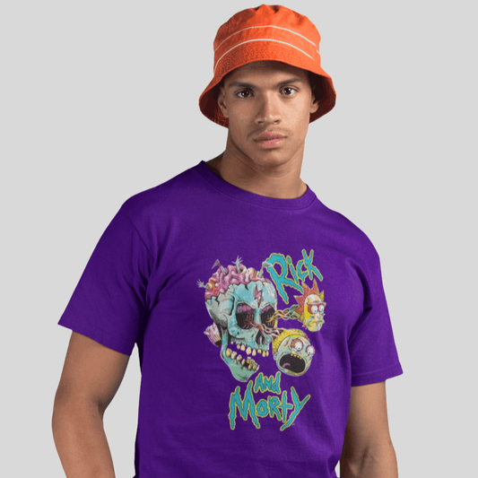 T-shirt Rick et Morty - Skull