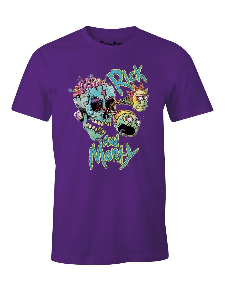 T-shirt Rick et Morty - Skull - Legend Icon T-shirt Rick et Morty