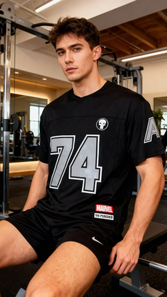 T-shirt Sport The Punisher Marvel - New York 74 - Legend Icon T-shirt MARVEL