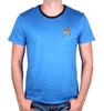 T-shirt Star Trek - Costume Spock Bleu - Legend Icon T-shirt Star Trek