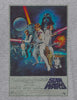 T-shirt Star Wars A New Hope Poster Gris Chinè