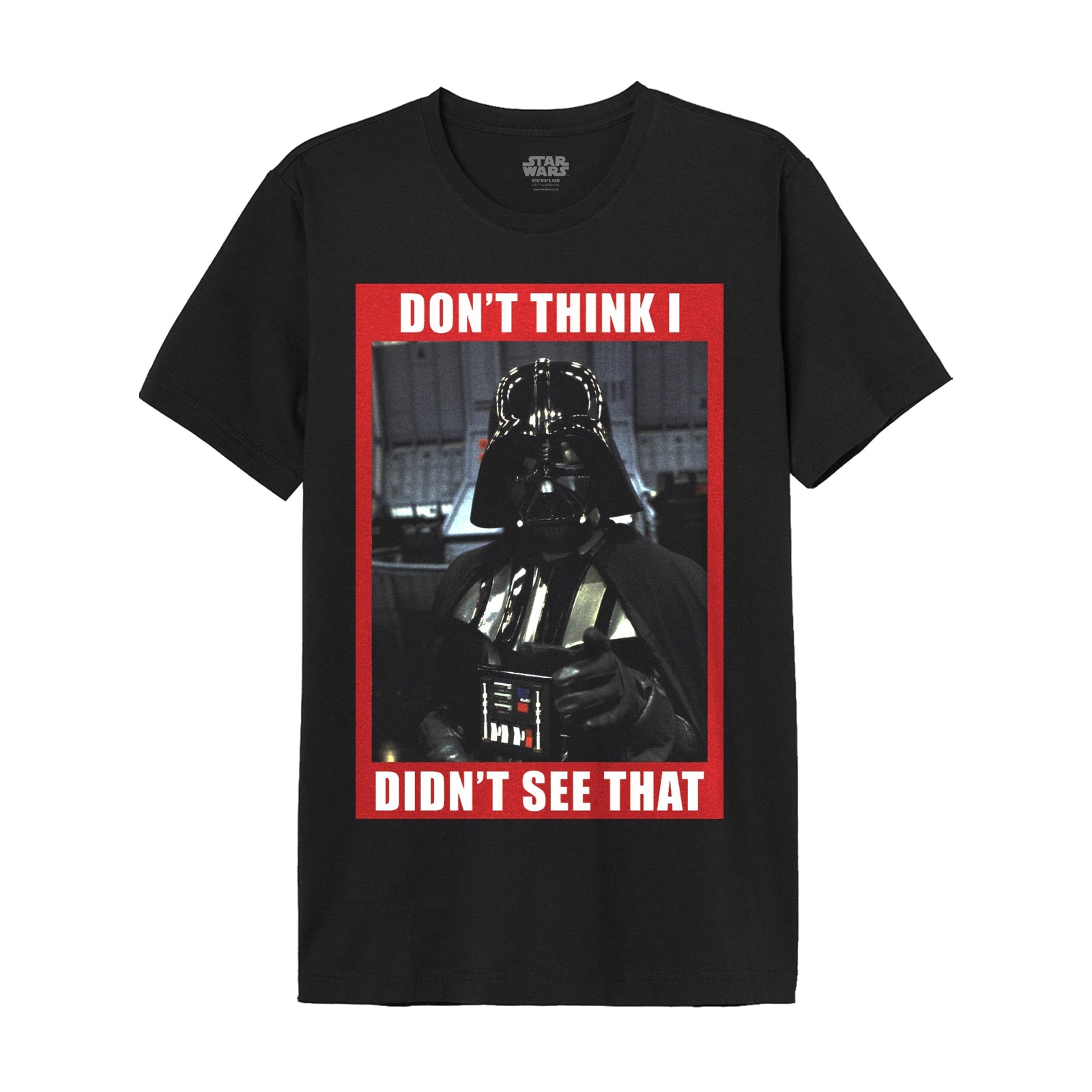 T-shirt STAR WARS - DON'T THINK I DIDN'T SEE THAT
