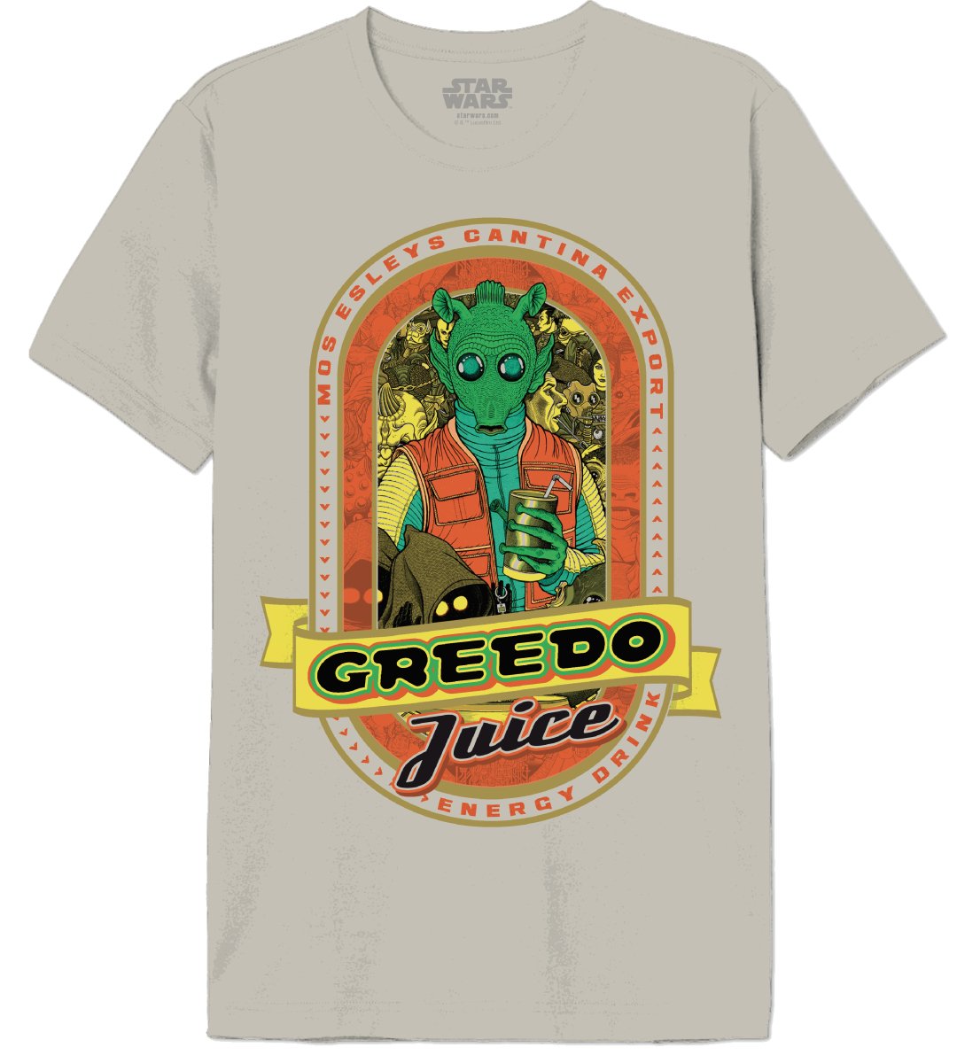 T-shirt Star Wars - GREEDO JUICE - Legend Icon T-shirt Star Wars