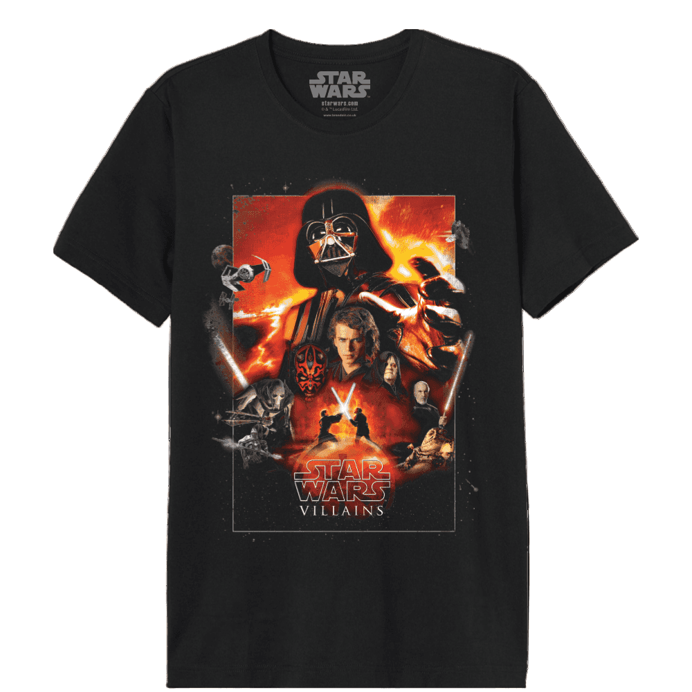 T-shirt Star Wars Officiel – Villains Dark Side