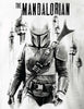 T-shirt Star Wars The Mandalorian - Mandalorian VS Stormtroopers