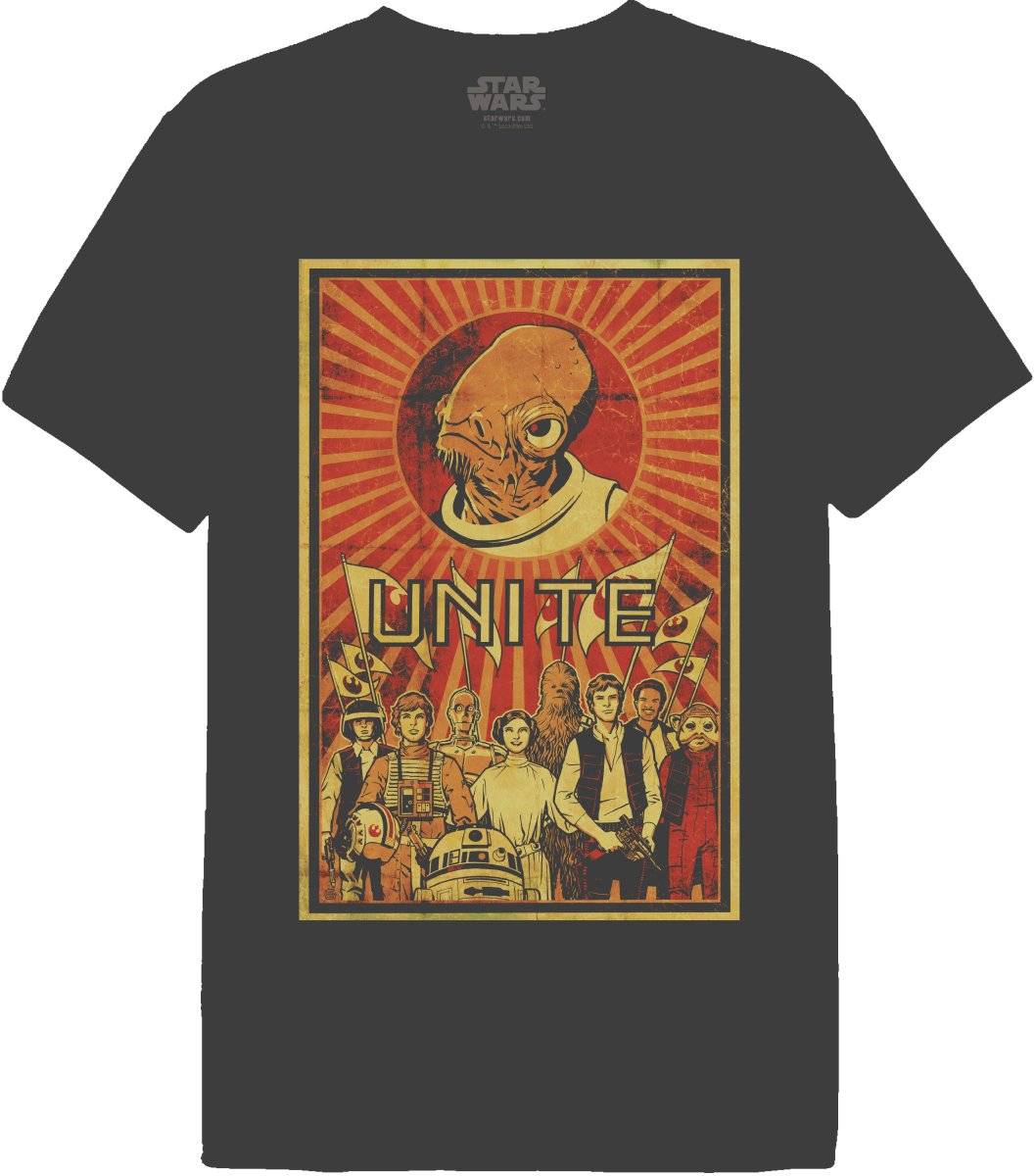 T-shirt Star Wars - Unite With Ackbar