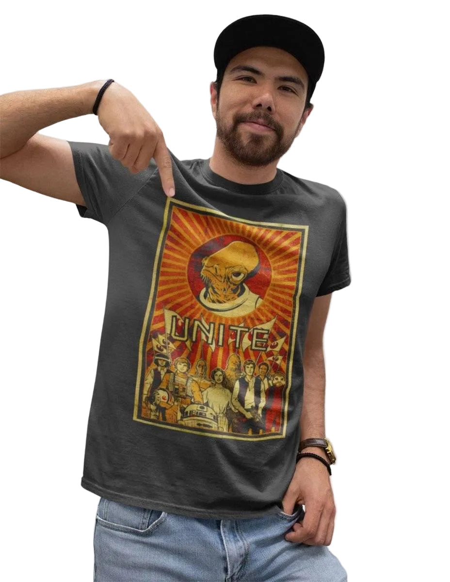 T-shirt Star Wars - Unite With Ackbar