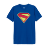 T-shirt Superman Officiel – Rubber Logo Nouveau Design 2025