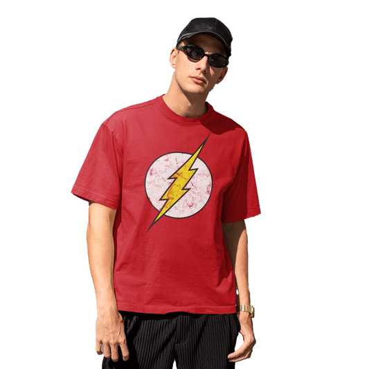 T-shirt The Flash DC Comics - Classic Logo - Legend Icon T-shirt DC Comics