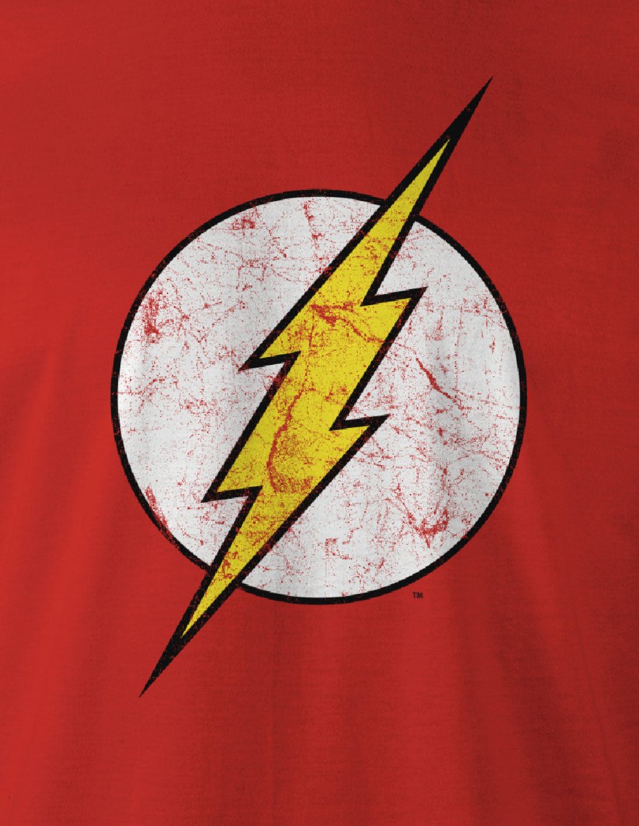 T-shirt The Flash DC Comics - Classic Logo - Legend Icon T-shirt DC Comics