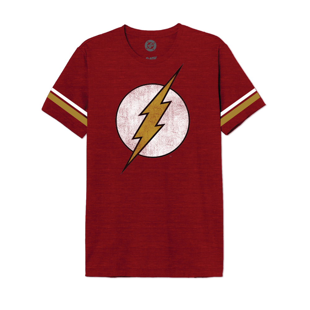 T-shirt The Flash Rouge Logo DC Comics Officiel - Legend Stuff - DC Comics - T-shirt