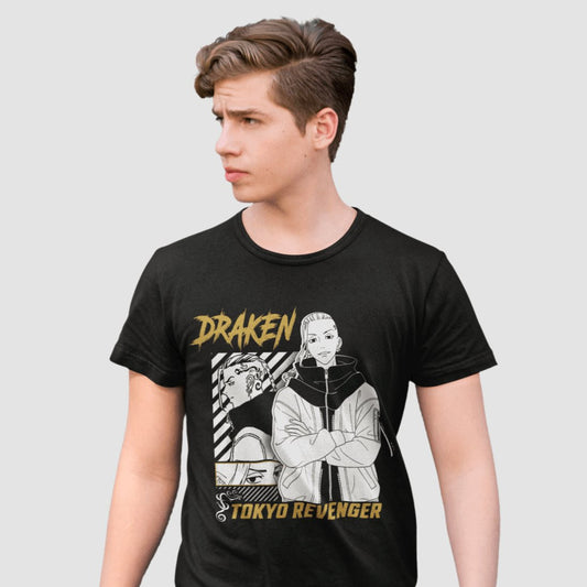 T-shirt Tokyo Revengers - Draken - Legend Icon T-shirt Tokyo Revengers