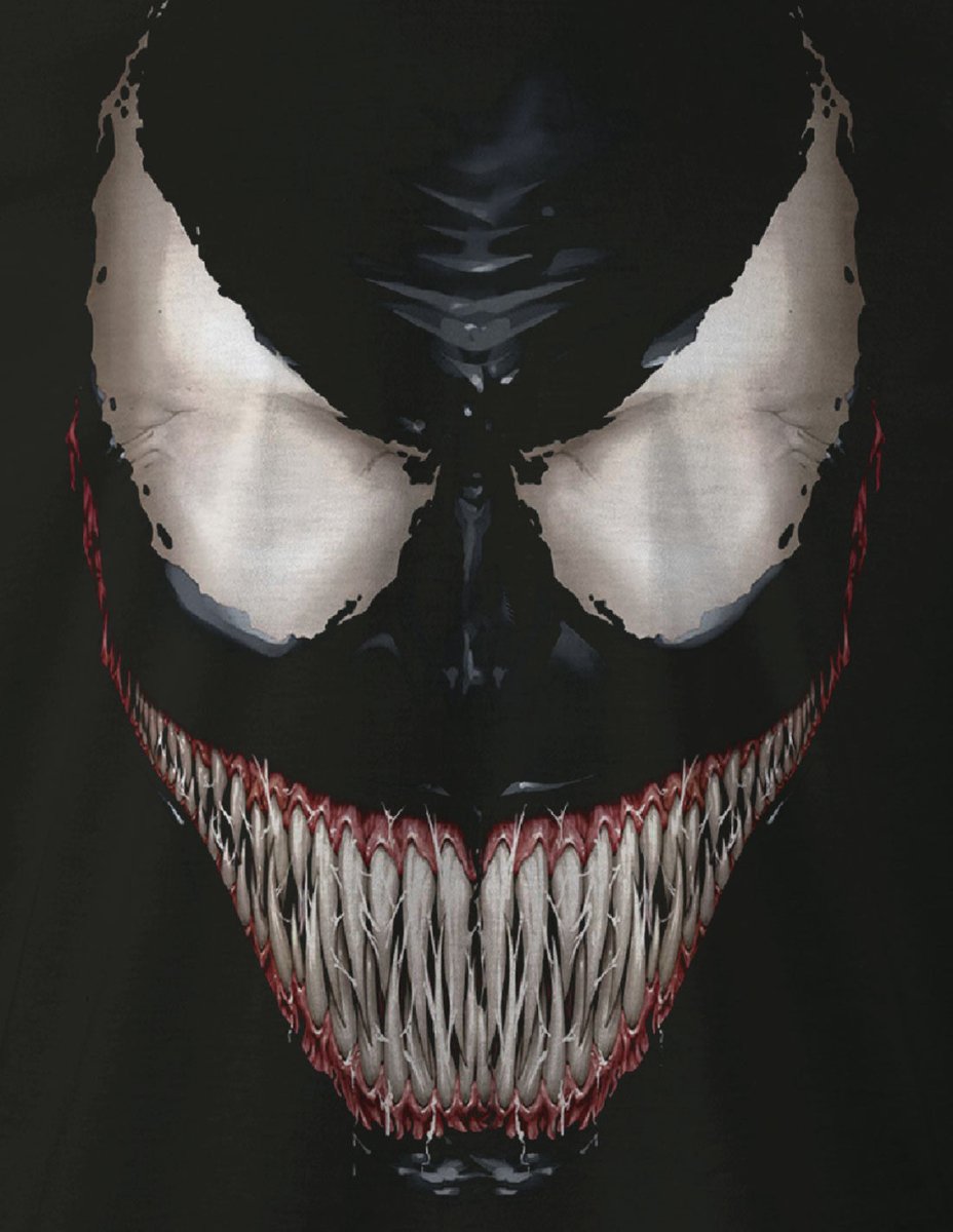 T-shirt Venom Marvel - Venom Smile - Legend Icon T-shirt MARVEL