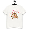 Taz with Hearts Whirlwind Love Cartoon T-shirt