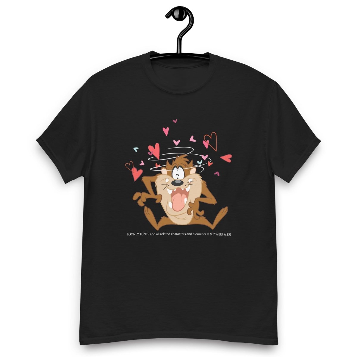 Tazmanian Devil Spinning with Hearts T-shirt