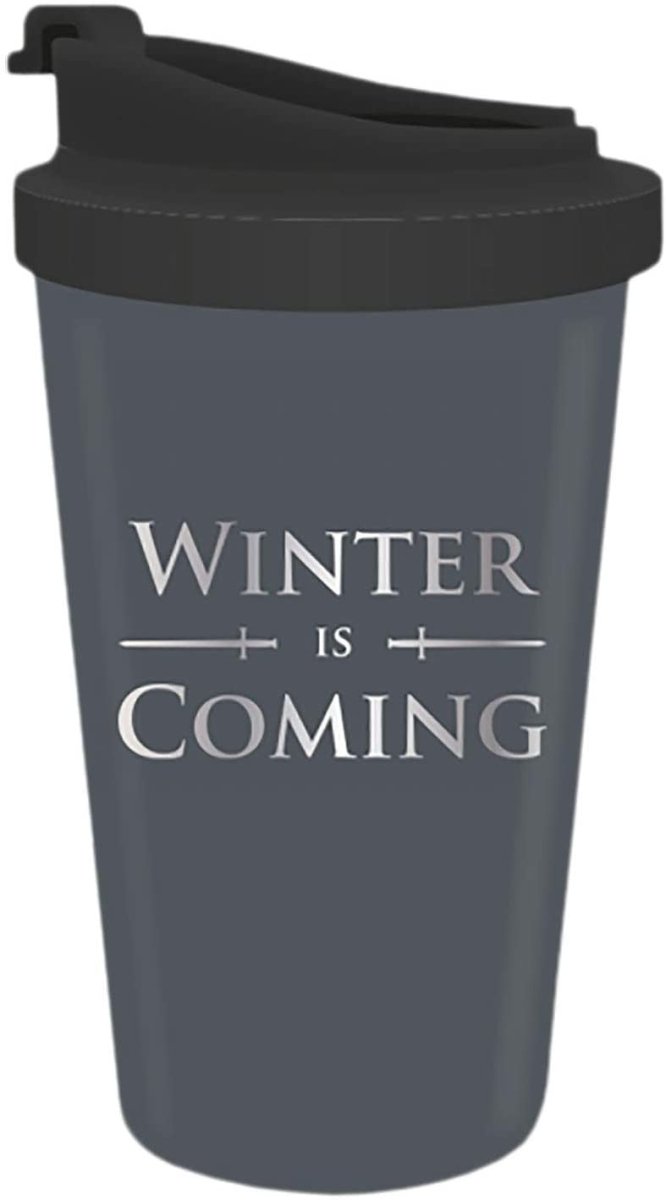 Thermos Game of Thrones - Stark Winter is Coming Travel Mug - Legend Icon Mug HALF MOON BAY