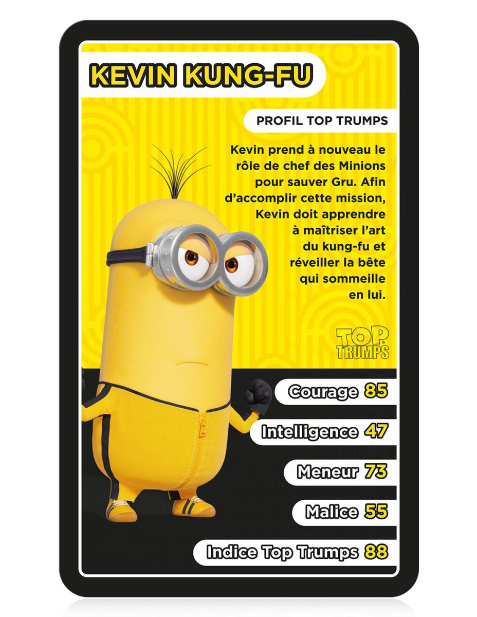 Top Trumps Minions 2 - Legend Icon Jeu de cartes Winning Moves