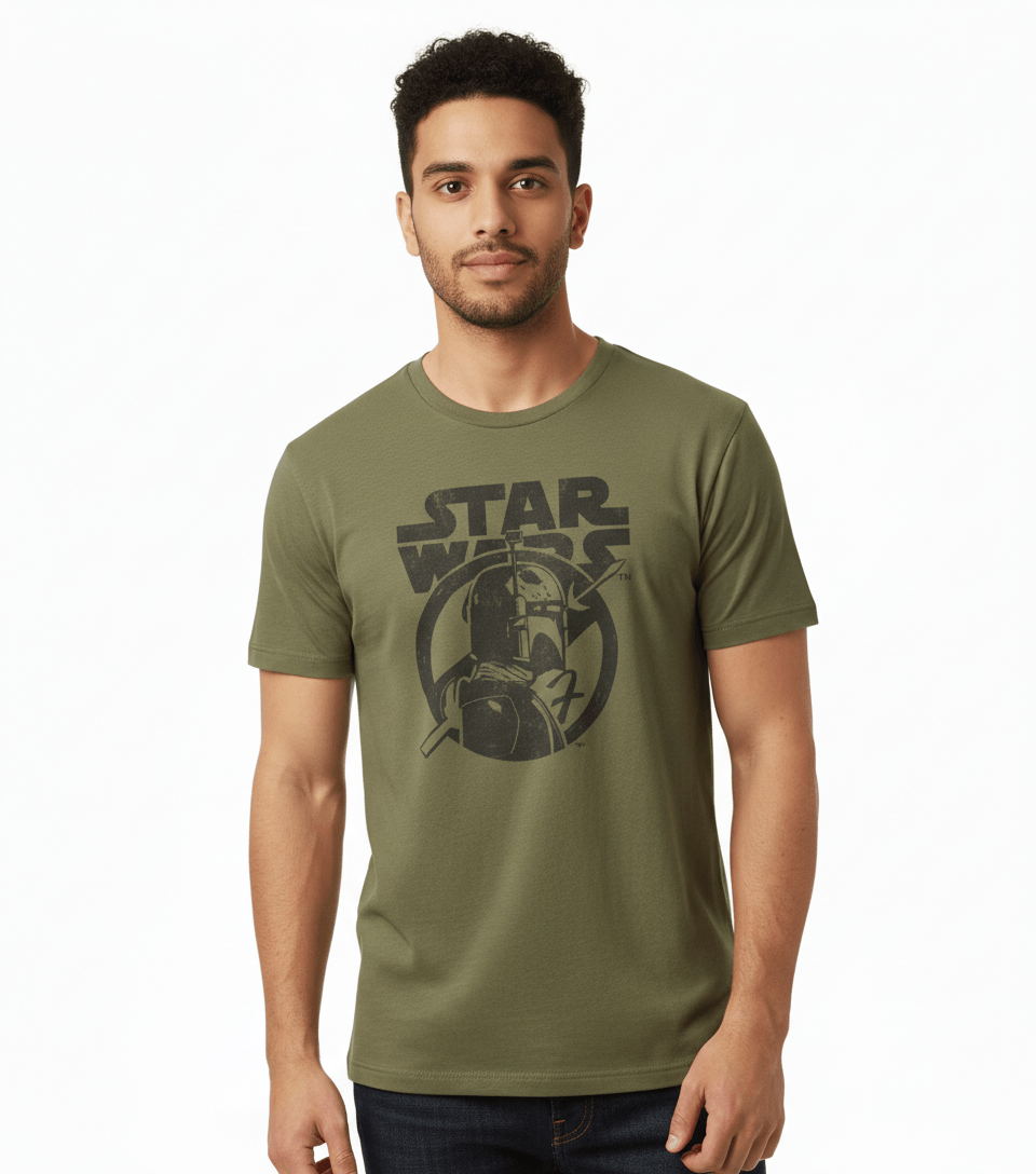 T-shirt Star Wars - Washed BOBA