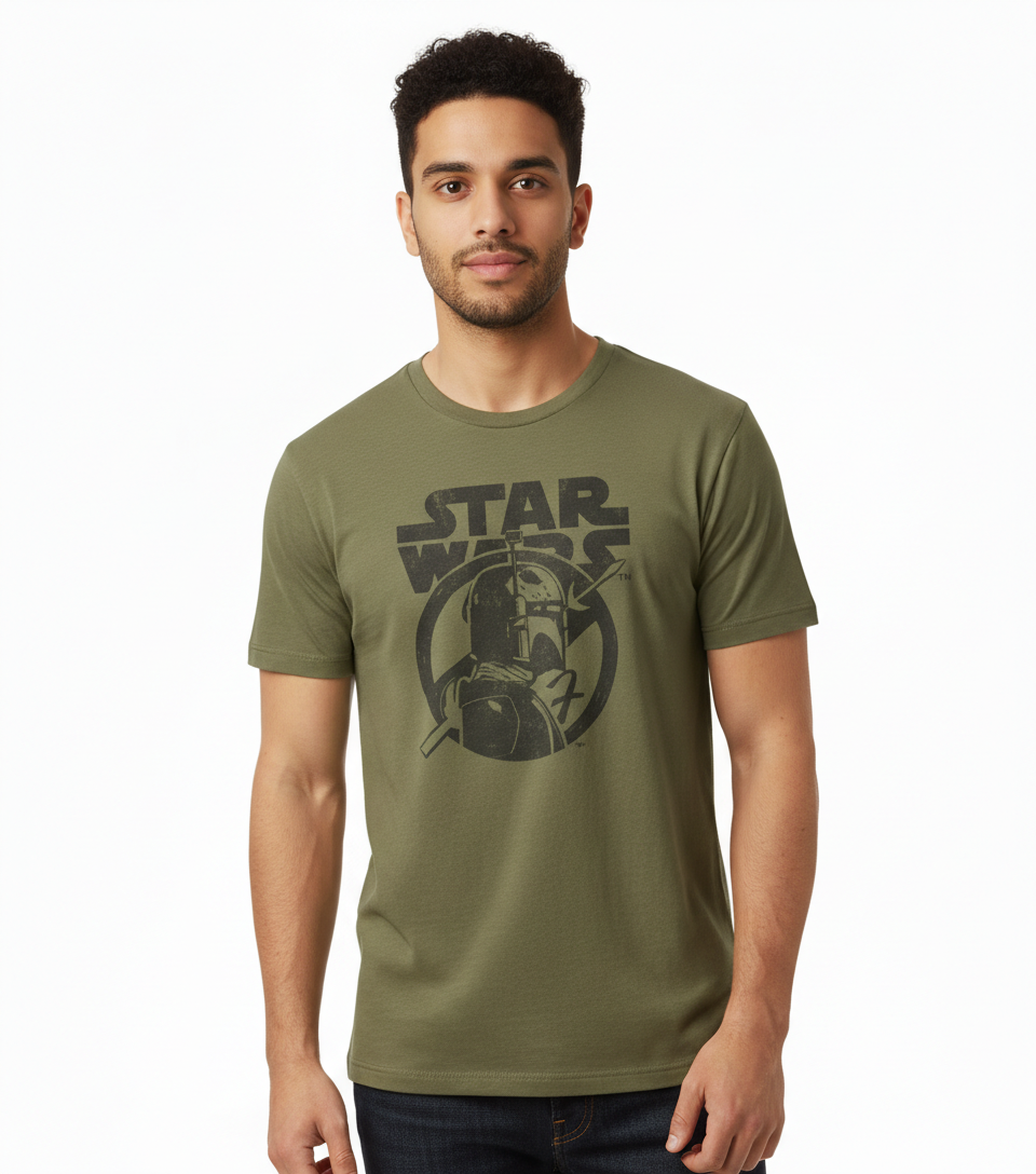 T-shirt Star Wars - Washed BOBA