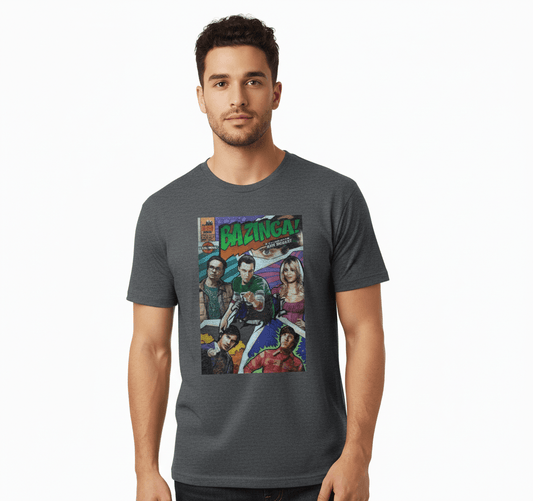 T-shirt The Big Bang Theory - BAZINGA!
