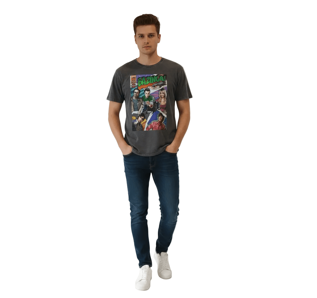 T-shirt The Big Bang Theory - BAZINGA!