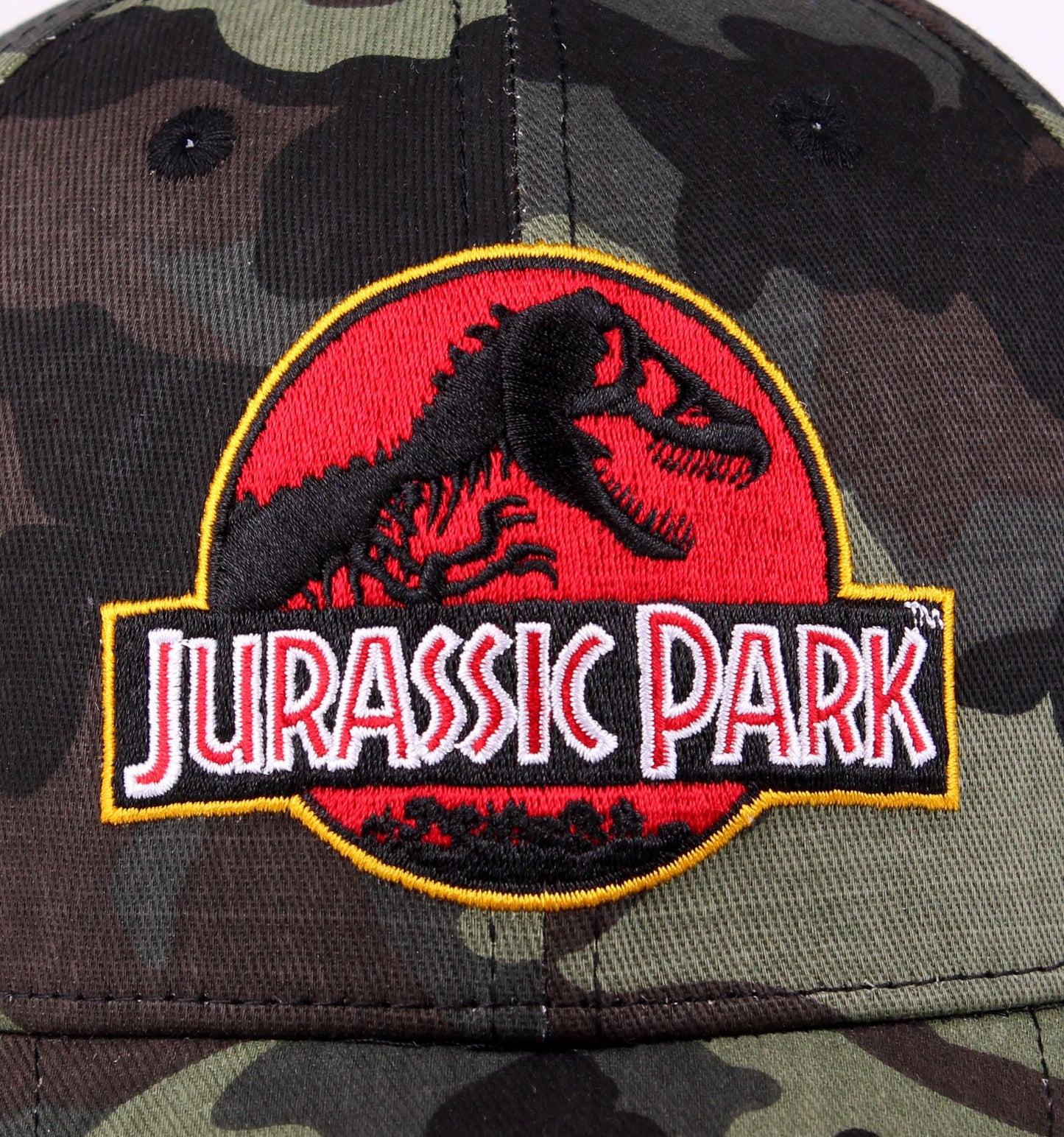 Jurassic Park Cap - Camouflage Logo