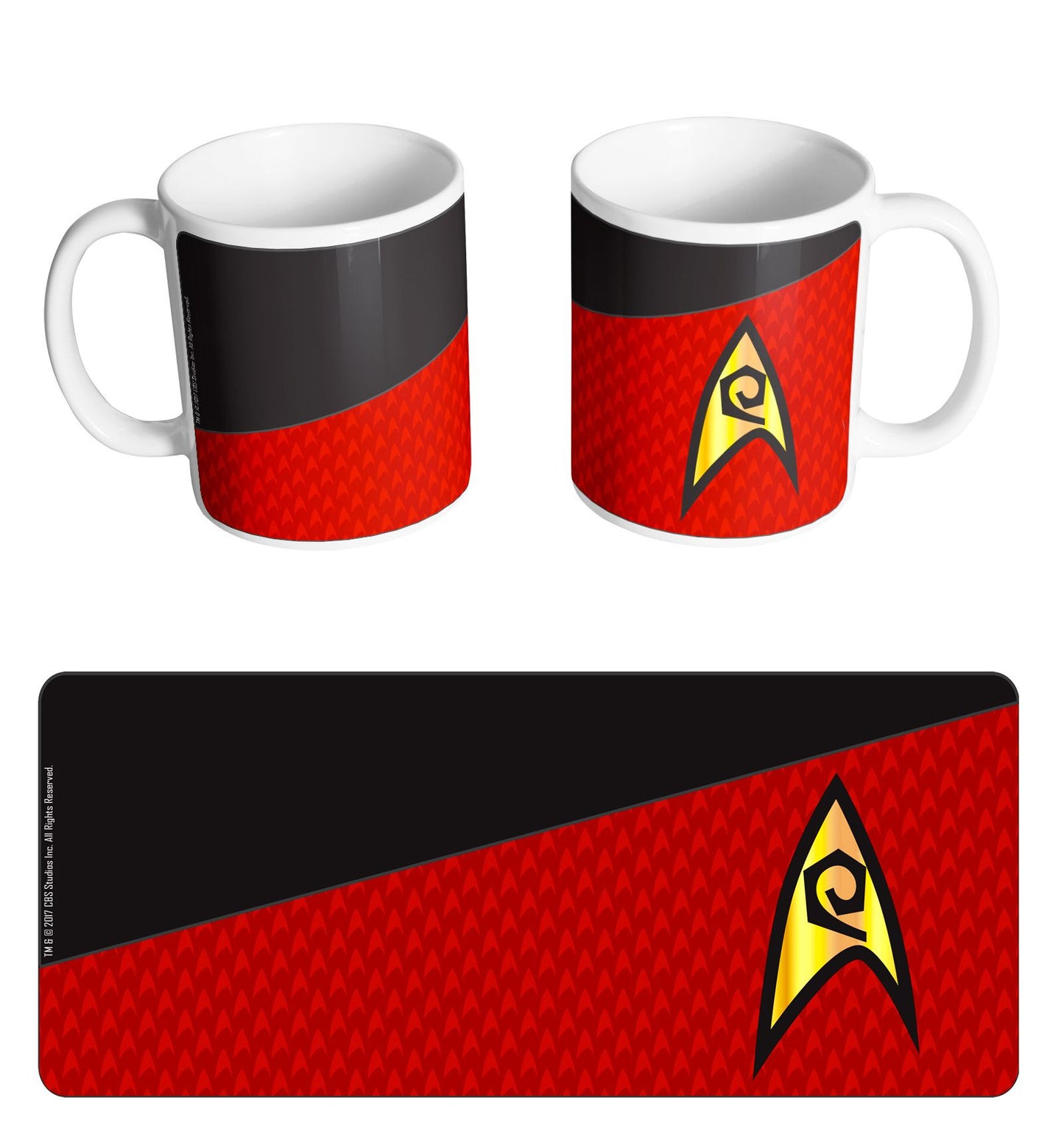 Mug Star Trek - Rouge Costume