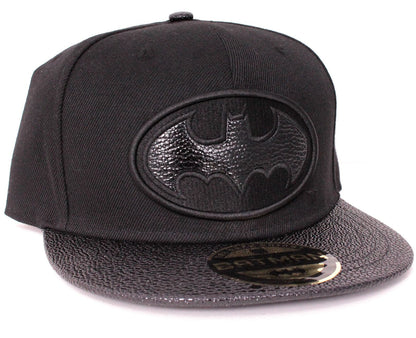 DC Comics Batman Cap - Leather Symbol