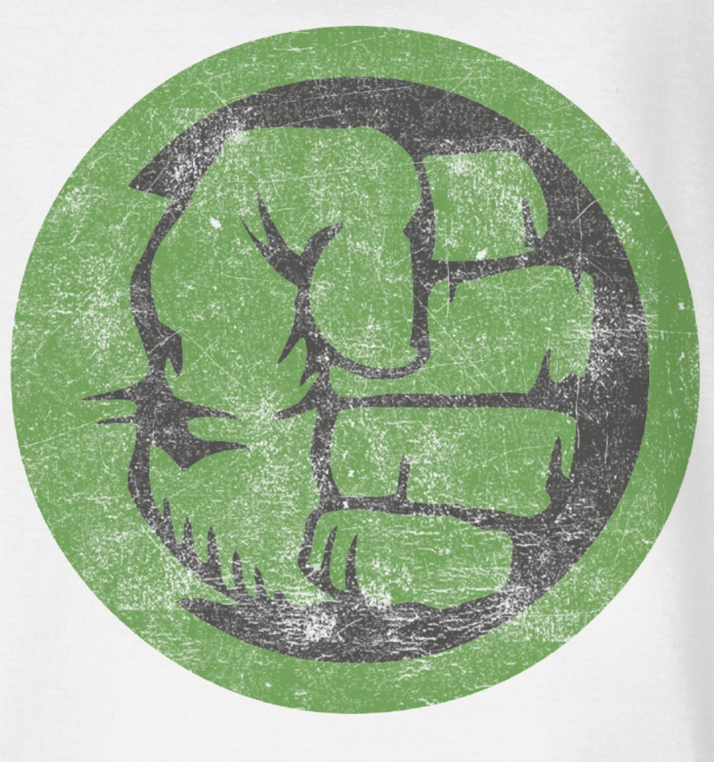 T-shirt Enfant Marvel - Hulk Punch Logo