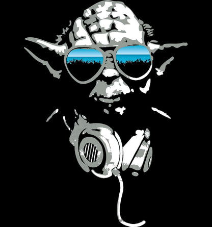 T-shirt Star Wars - DJ Yoda