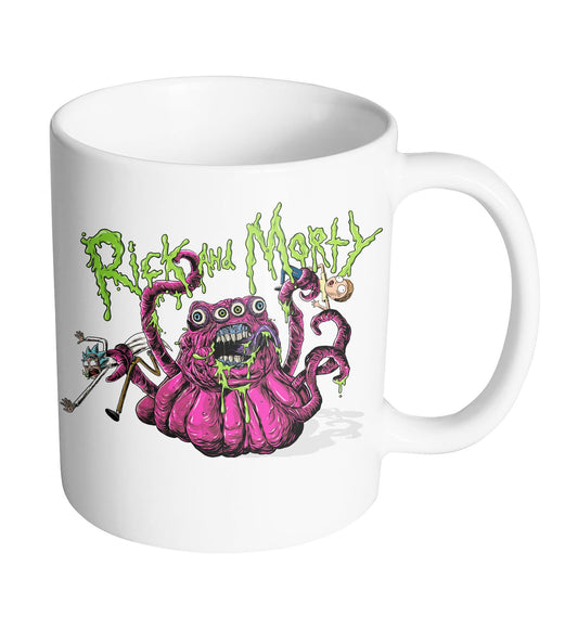 Mug Rick et Morty - Monster Attack