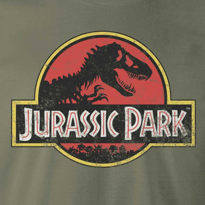 T-shirt Jurassic Park - JP Vintage Logo