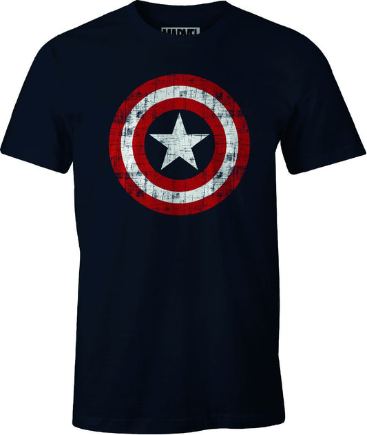 T-shirt Captain America Marvel - The Shield