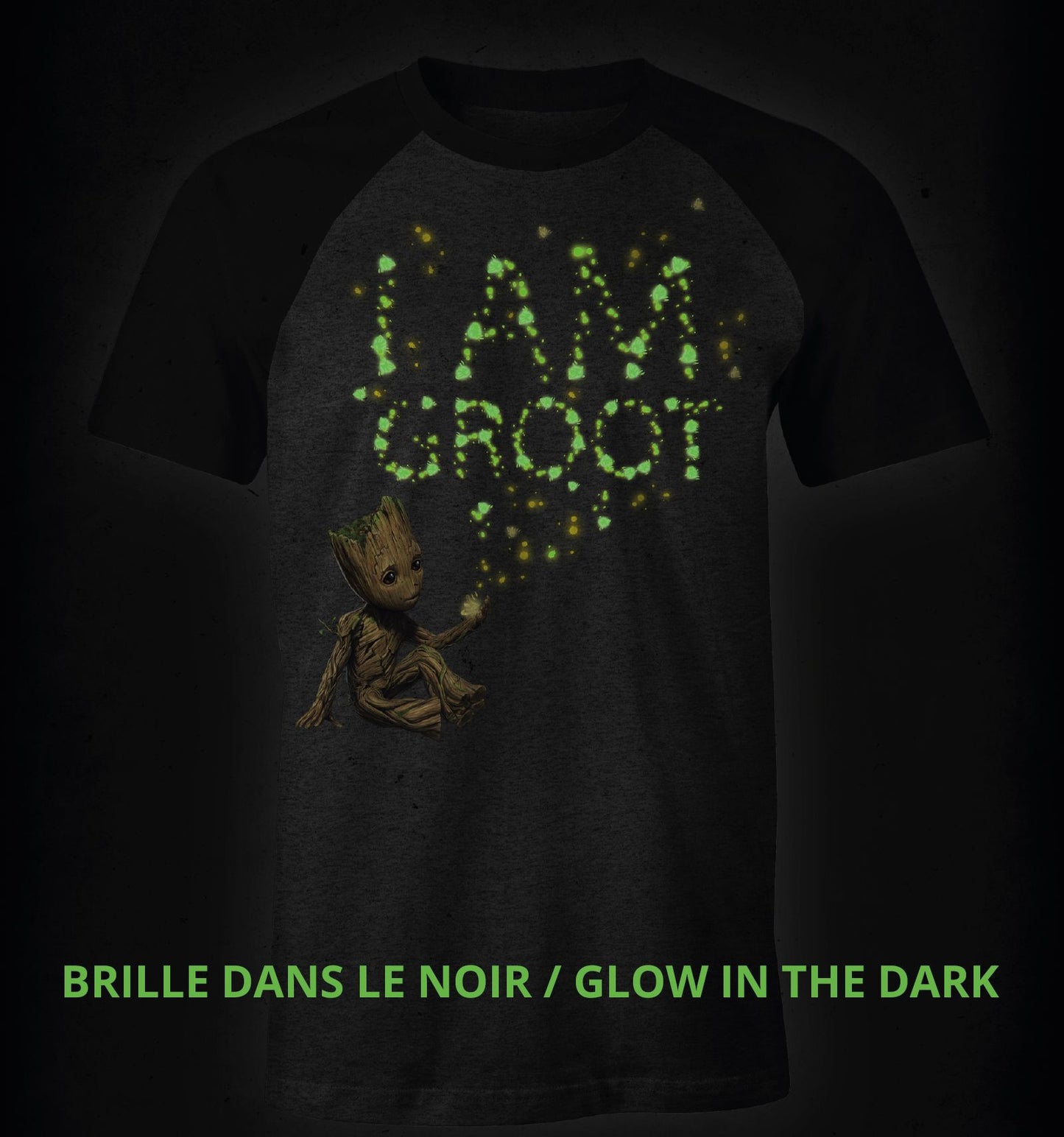 T-shirt Les Gardiens de la Galaxie Marvel - I Am Groot