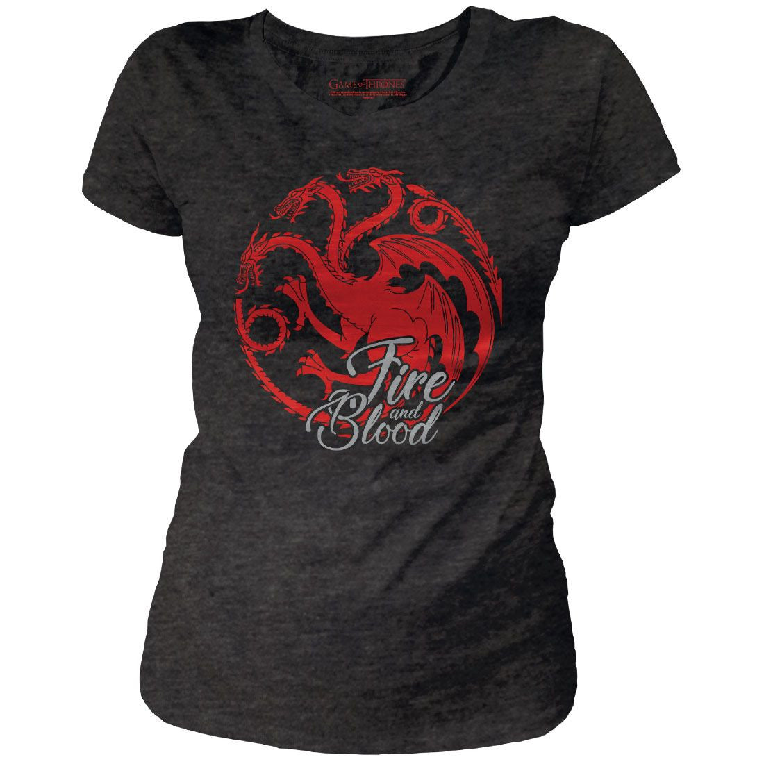 T-shirt Femme Game of Thrones - Fire & Blood