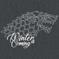T-shirt Femme Game of Thrones - Winter is Coming
