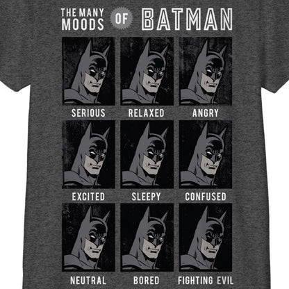 DC Comics Kids T-shirt - The Many Moods of Batman