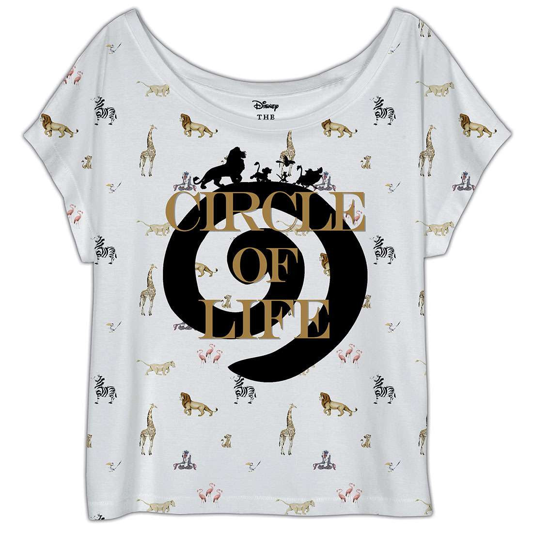 T-shirt Femme Disney - Le Roi Lion - Circle of Life