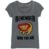 Disney Women's T-shirt - The Lion King - Remember Who You Are
