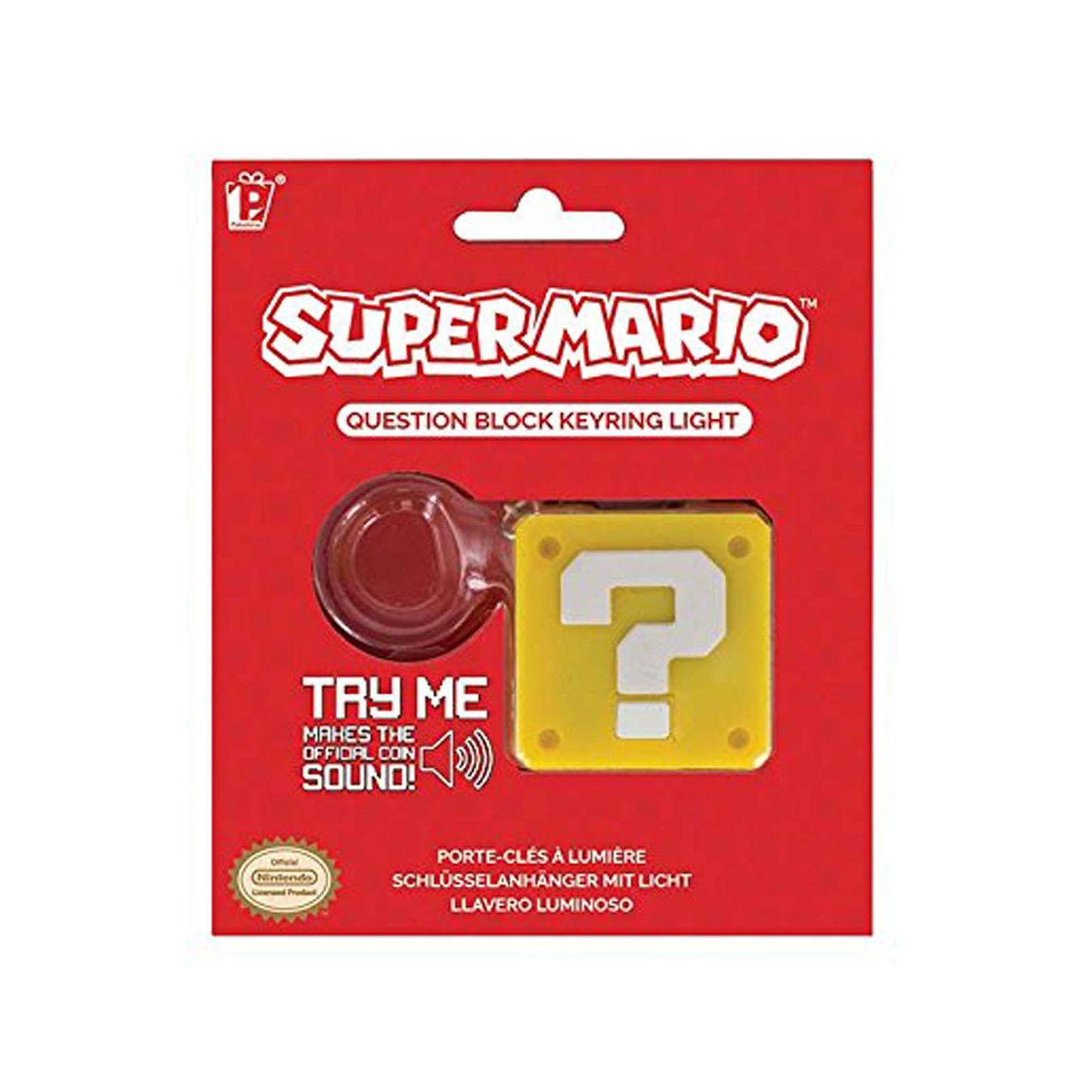 Super Mario Nintendo Keychain - Question Block