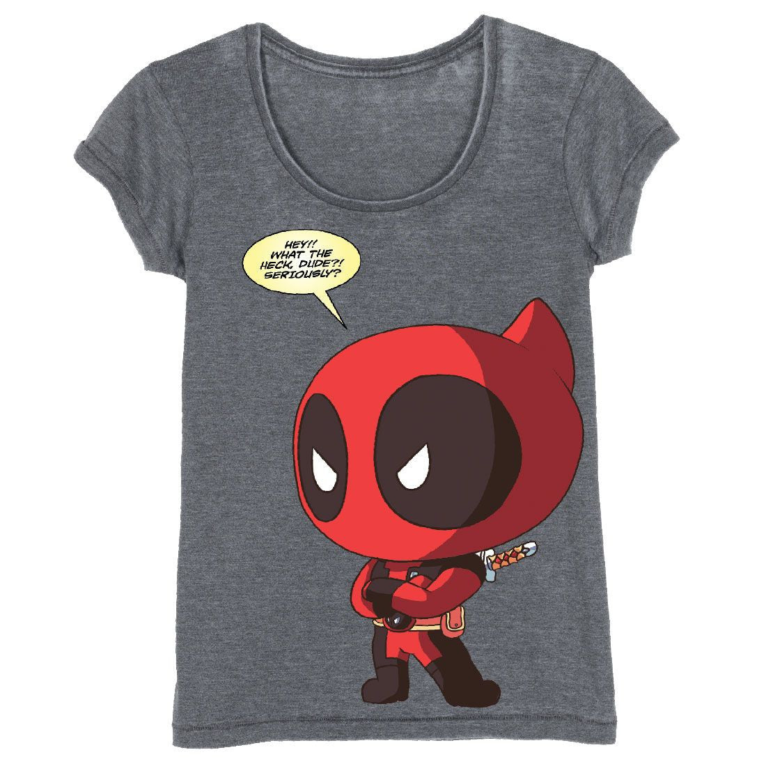 Marvel Women's T-shirt - Deadpool - Chiby Deadpool
