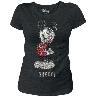 T-shirt Femme Disney Mickey - Oh Boy !
