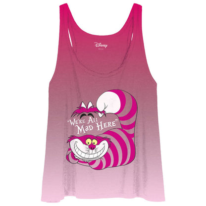 Disney Women's Tank Top - Mad Cheshire Cat