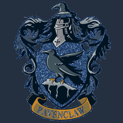 T-shirt Femme Harry Potter - Ravenclaw Blue Glitter