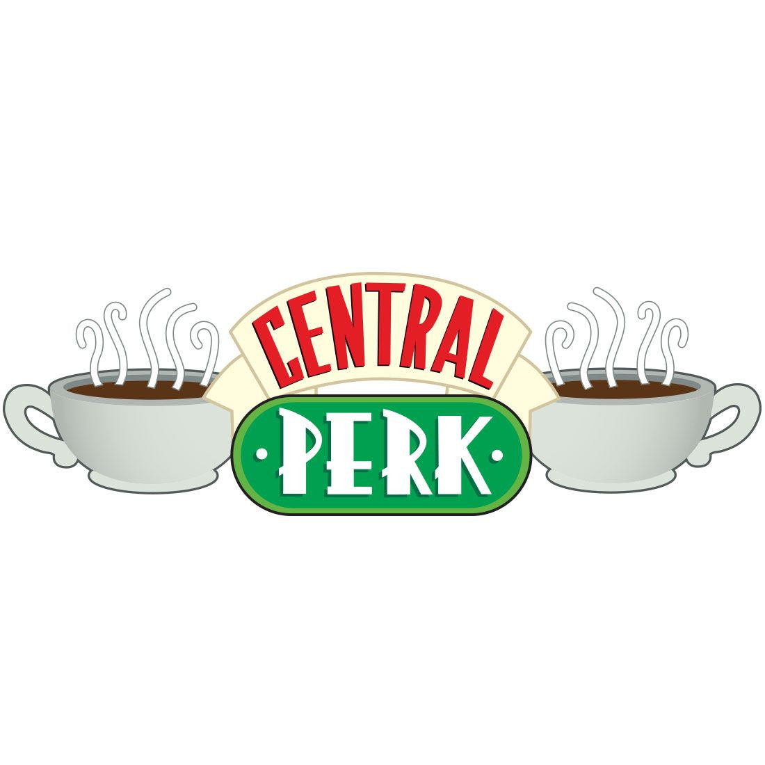 T-shirt Femme Friends - Central Perk Logo