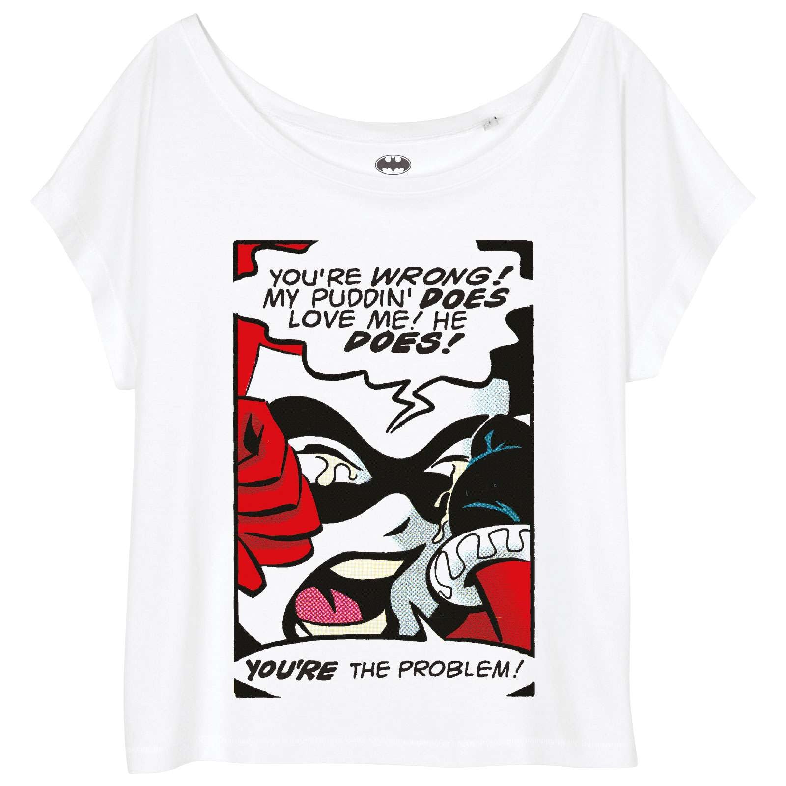 T shirt shop harley quinn femme