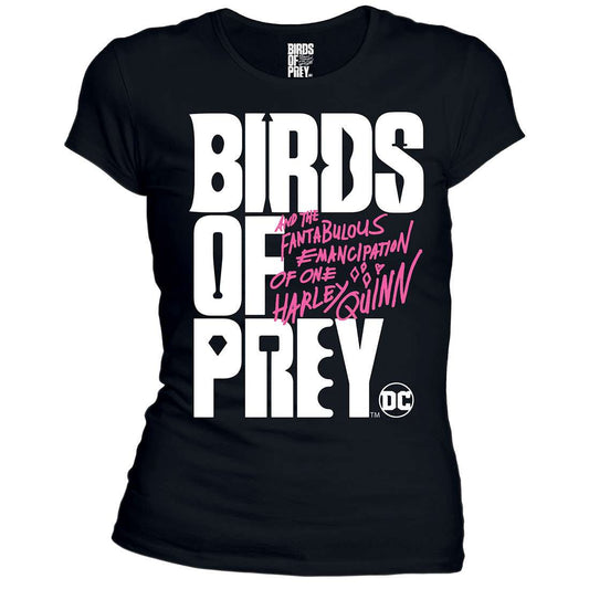 DC Comics Women's T-shirt - Birds Of Prey Logo
