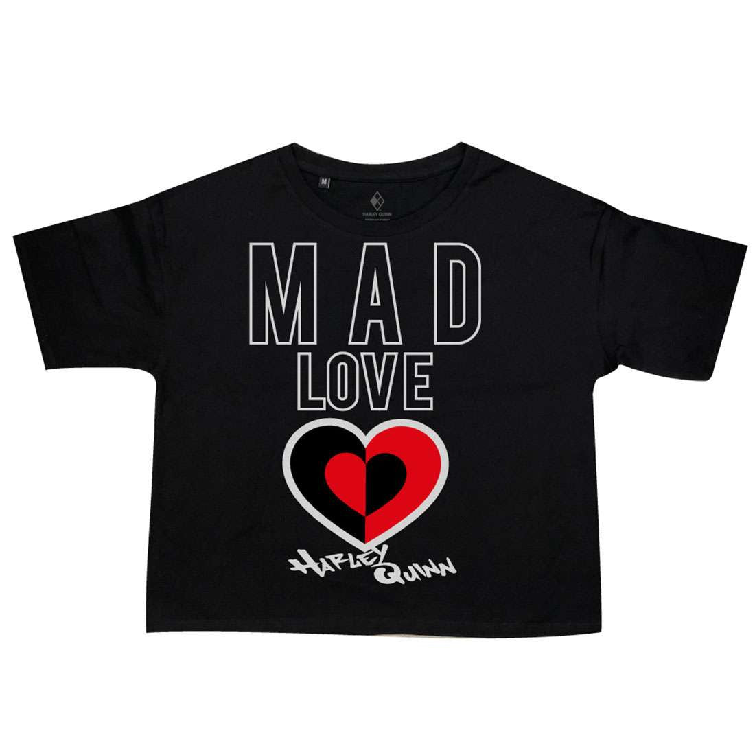 T-shirt Femme DC Comics - Harley Quinn - Mad Love